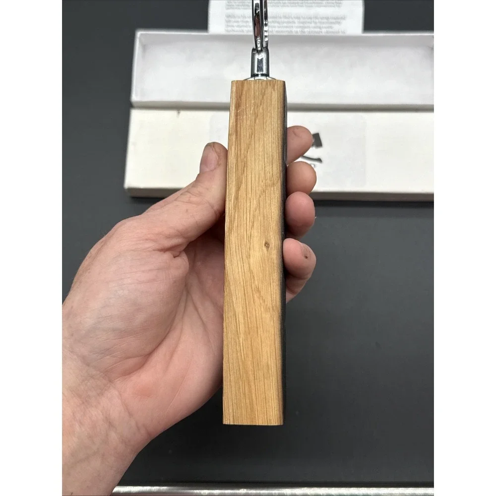 Switchwood Whiskey Barrel‎ Wood bottle opener NEW IN BOX!  With City Scen